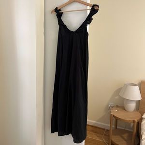 H&M black beachy 100% cotton dress
